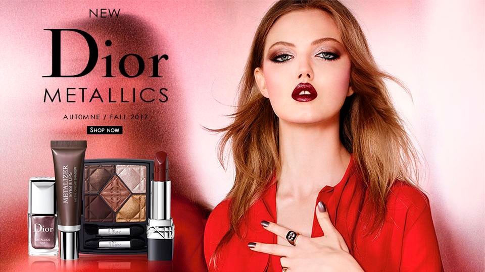 Metallics, es la nueva colección de maquillaje de Dior para este otoño/invierno