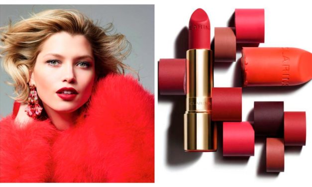 Las barras de labios Mate de Clarins, Joli Rouge Velvet