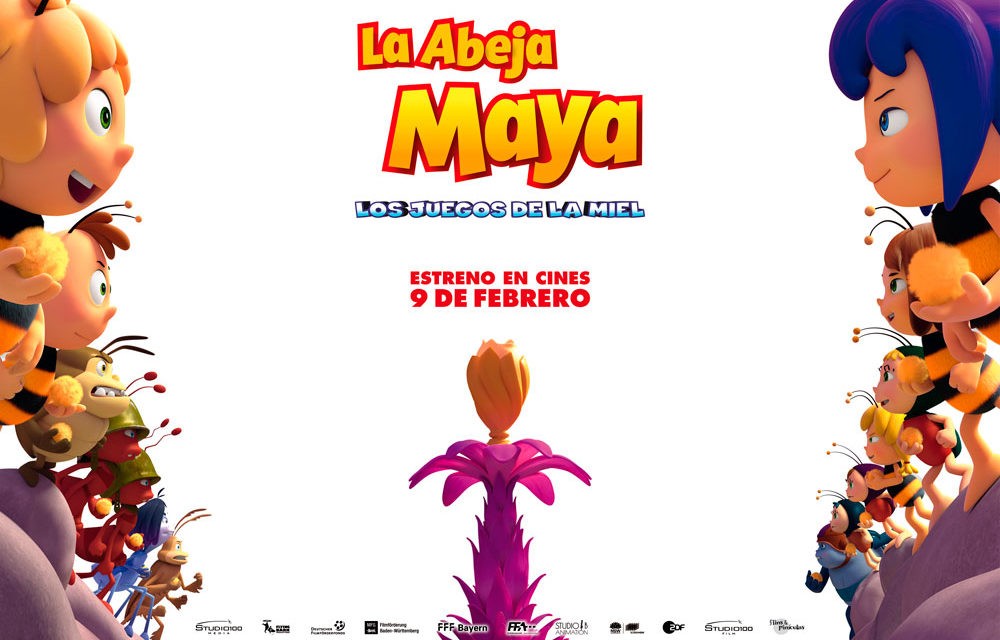 La Abeja Maya: Los Juegos De La Miel, el 9 de febrero en Cines