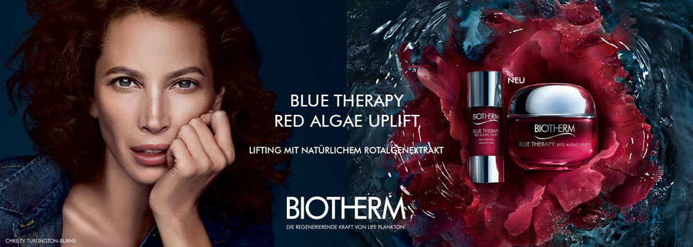 El mayor poder reafirmante para la piel, Red Algae Uplift de Biotherm