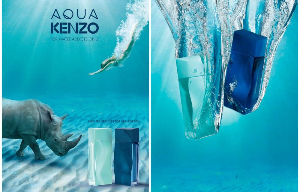 Aqua Kenzo, dos nuevas fragancias adictivas para ella y para él