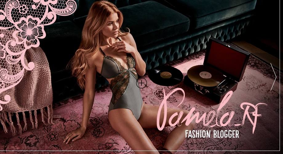 Hunkemöller, nueva colección de lencería por la influencer Pamela Reif