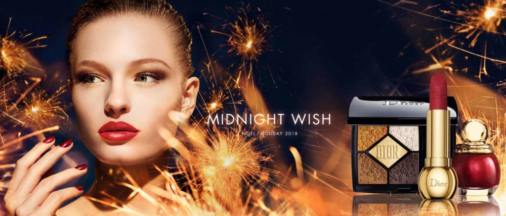 Midnight Wish Dior, es la colección de maquillaje para estas fiestas