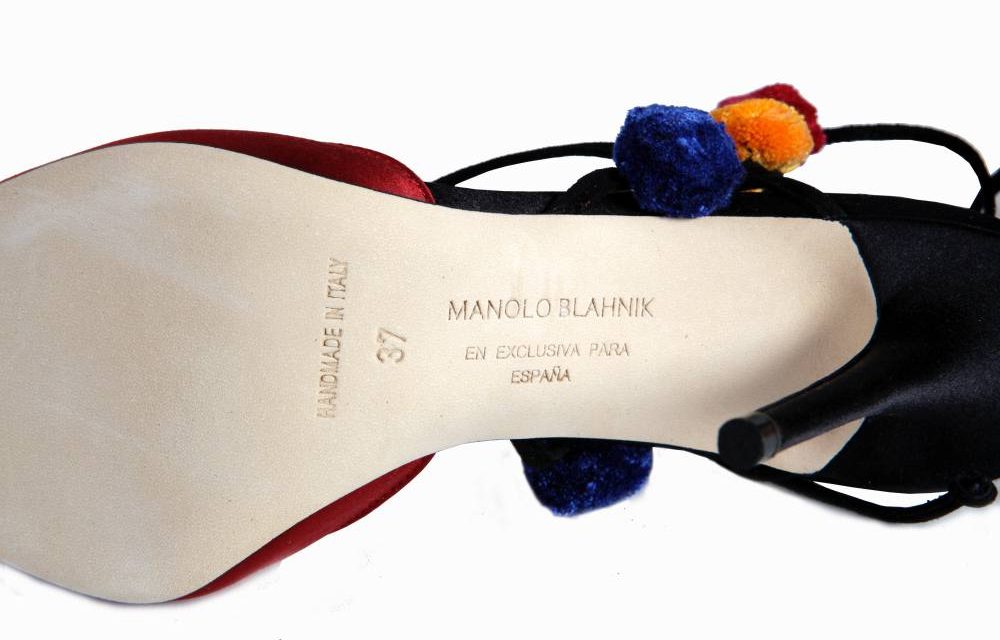 El zapato más español de Manolo Blahnik, en una limitadísima edición disponible únicamente en España
