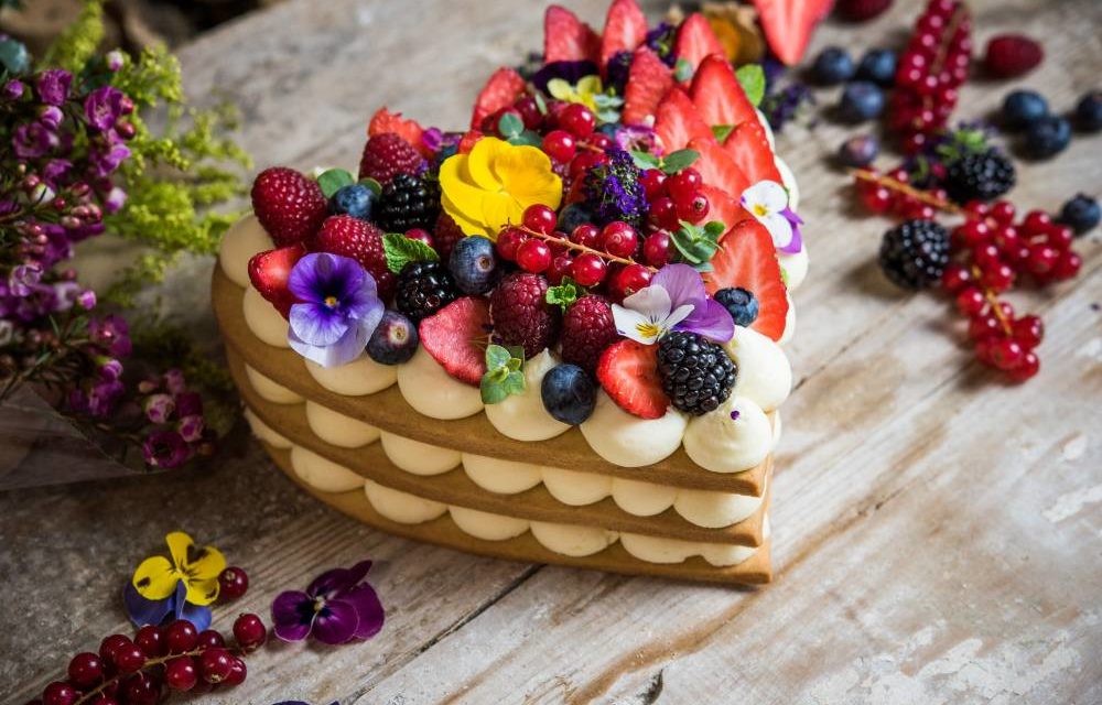 Tarta de San Valentín en Levadura Madre