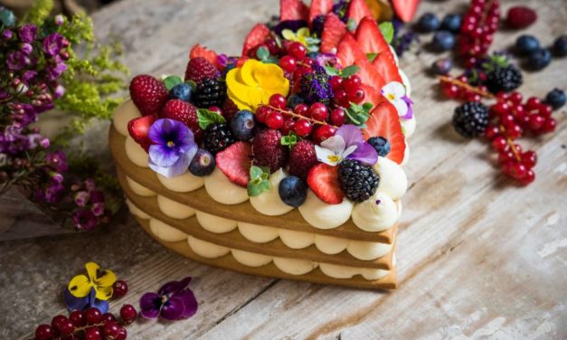 Tarta de San Valentín en Levadura Madre