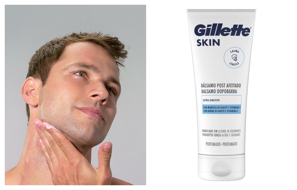 Afeitado Gillette SKIN