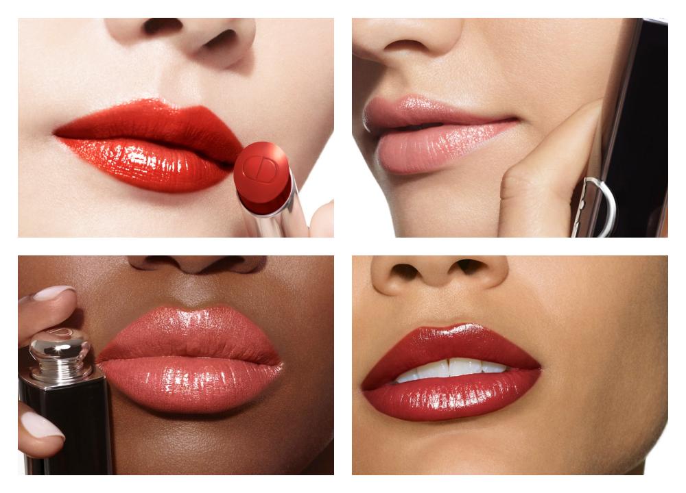 4 tonos de barras de labios