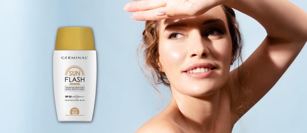 Germinal SUN Flash, la crema solar con Doble Efecto Flash y Pro-Vitamina D
