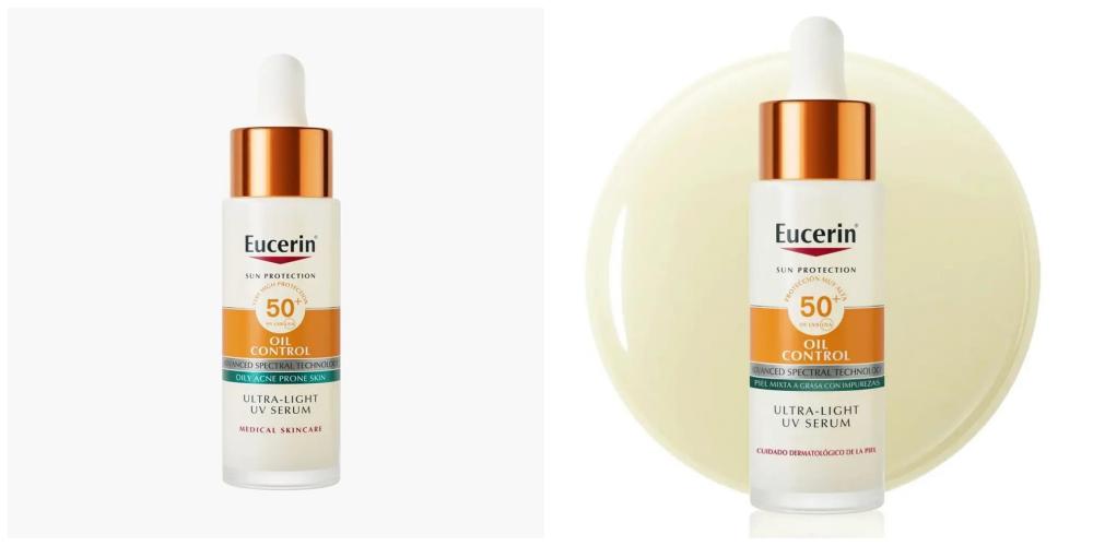 protector solar en sérum Oil Control SPF50